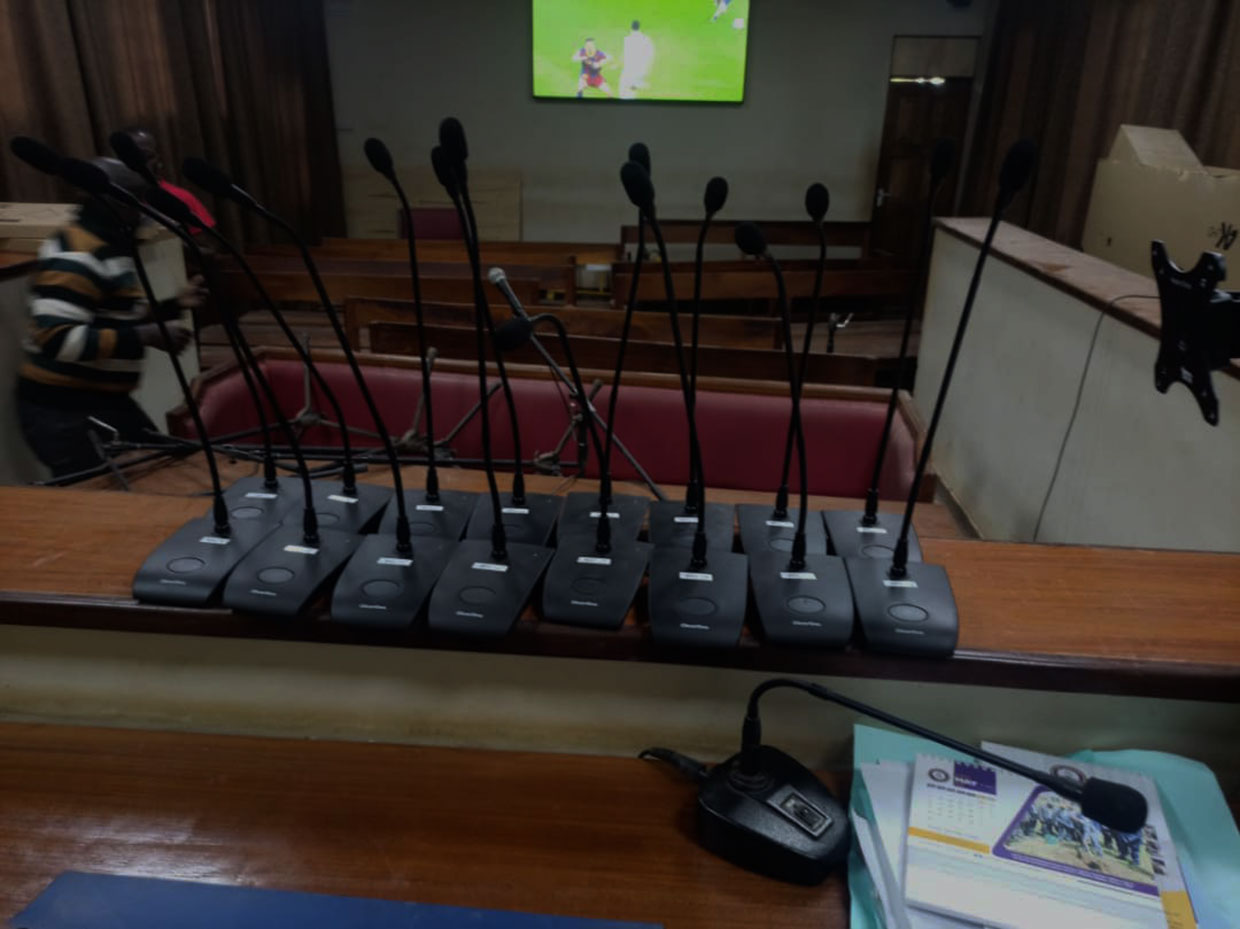 Video Conferencing System installation Jinja High Court